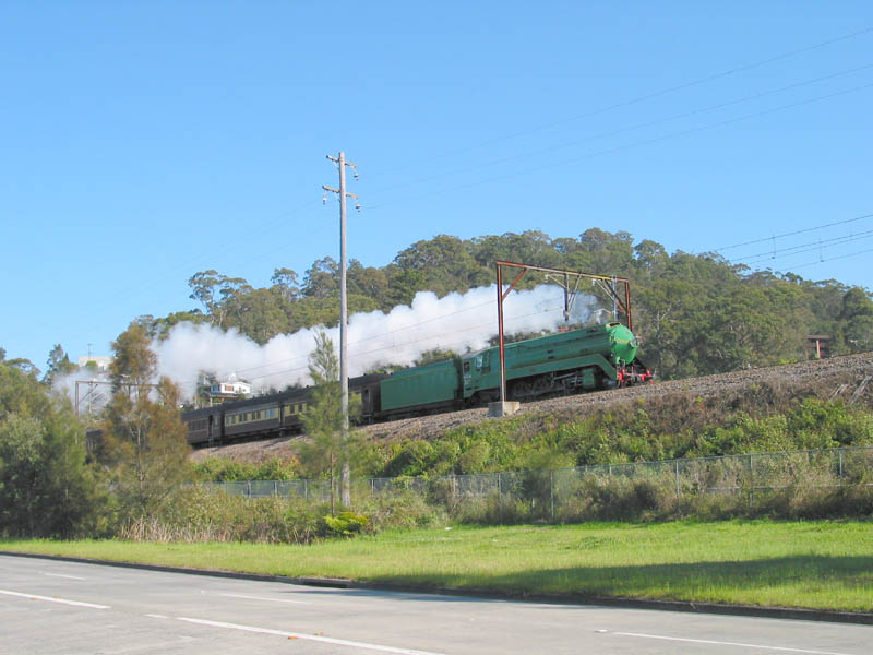 The 3801 passing